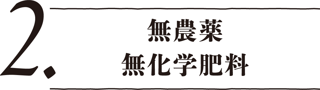 無農薬